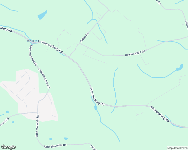 map of restaurants, bars, coffee shops, grocery stores, and more near 1656 Warrensburg Road in Whitesburg