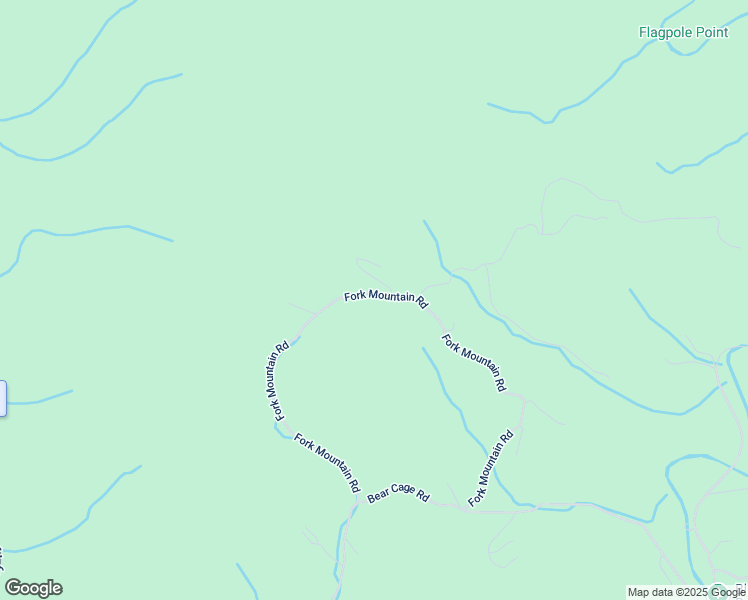 map of restaurants, bars, coffee shops, grocery stores, and more near 257 Fork Mountain Road in Roan Mountain