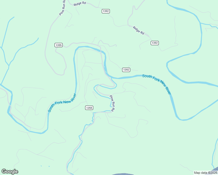 map of restaurants, bars, coffee shops, grocery stores, and more near 1444 Pine Run Road in Boone