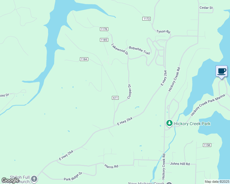 map of restaurants, bars, coffee shops, grocery stores, and more near 12577 Blueberry Lane in Lowell