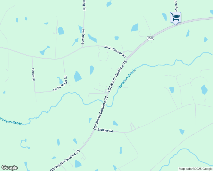 map of restaurants, bars, coffee shops, grocery stores, and more near 1995 Idlewood Drive in Stem
