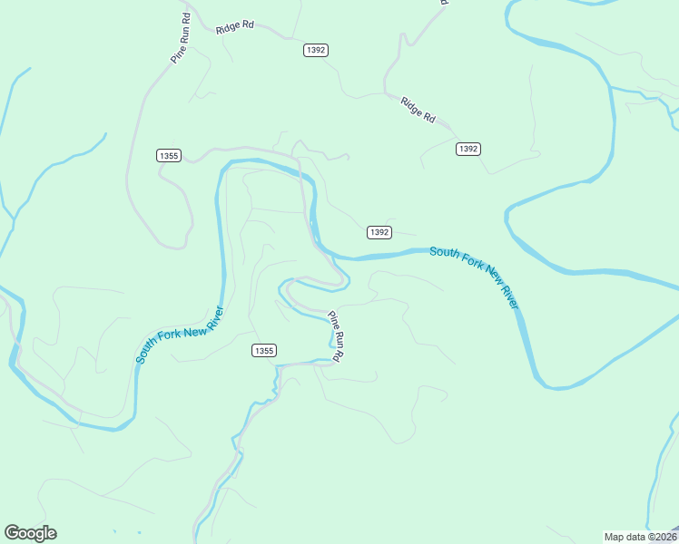 map of restaurants, bars, coffee shops, grocery stores, and more near 1444 Pine Run Road in Boone