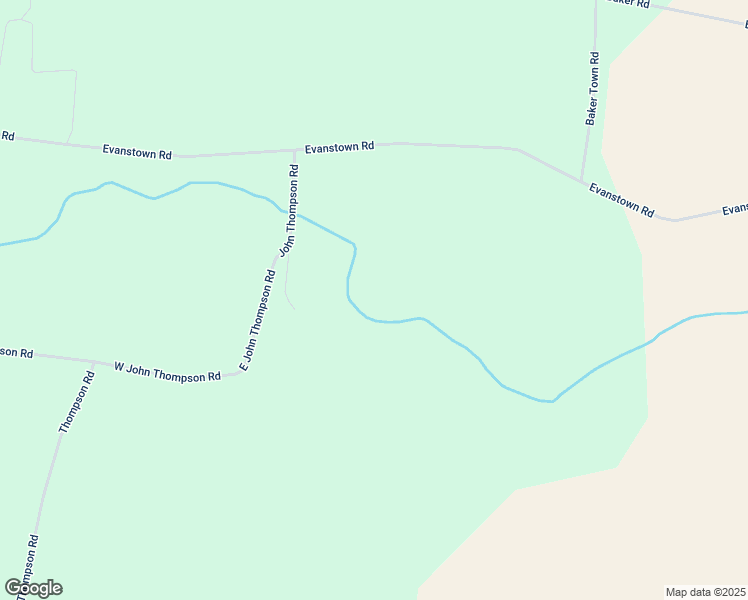 map of restaurants, bars, coffee shops, grocery stores, and more near 206 East John Thompson Road in Colerain