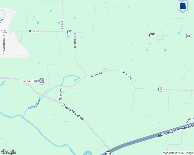 map of restaurants, bars, coffee shops, grocery stores, and more near 8213 East Brown Road in Lowell
