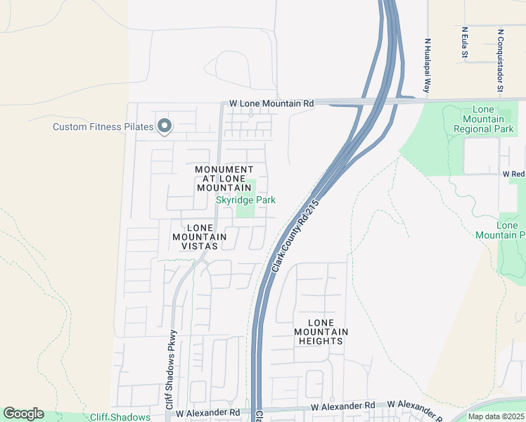 map of restaurants, bars, coffee shops, grocery stores, and more near 10401 Daisy Dawn Court in Las Vegas