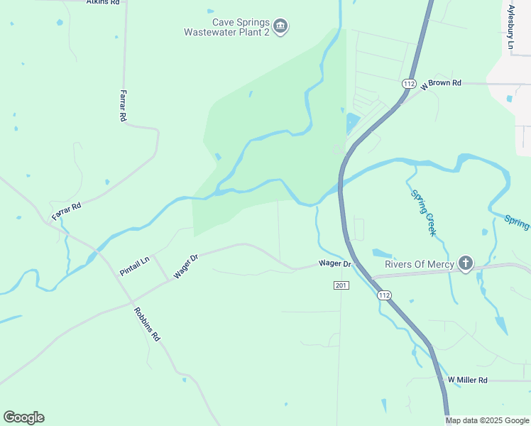 map of restaurants, bars, coffee shops, grocery stores, and more near 12755 Wood Duck Lane in Springdale
