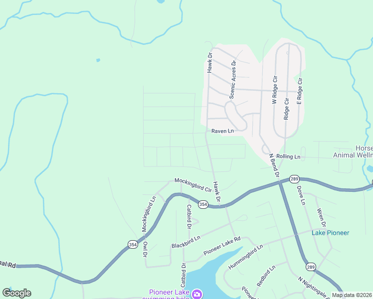 map of restaurants, bars, coffee shops, grocery stores, and more near 1408 Lark Road in Horseshoe Bend