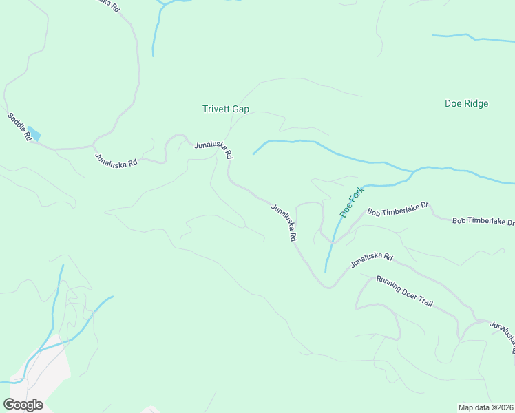 map of restaurants, bars, coffee shops, grocery stores, and more near 3171 Junaluska Road in Boone