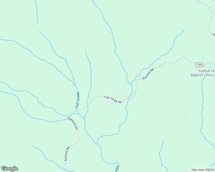 map of restaurants, bars, coffee shops, grocery stores, and more near Fall Creek Road in Purlear