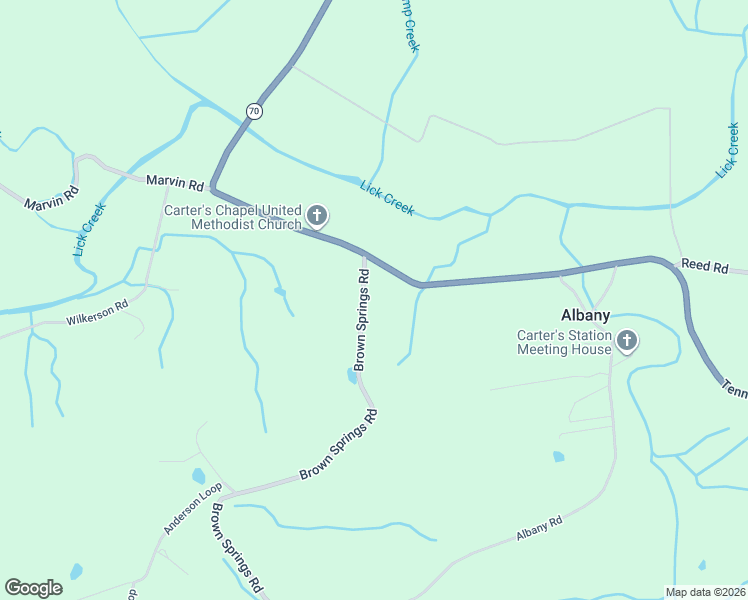 map of restaurants, bars, coffee shops, grocery stores, and more near 7585 Lonesome Pine Trail in Greeneville