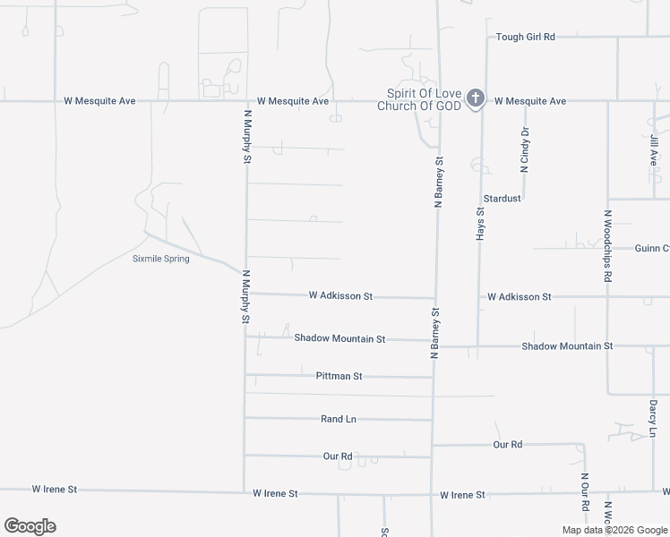 map of restaurants, bars, coffee shops, grocery stores, and more near 3271 Colorado Street in Pahrump