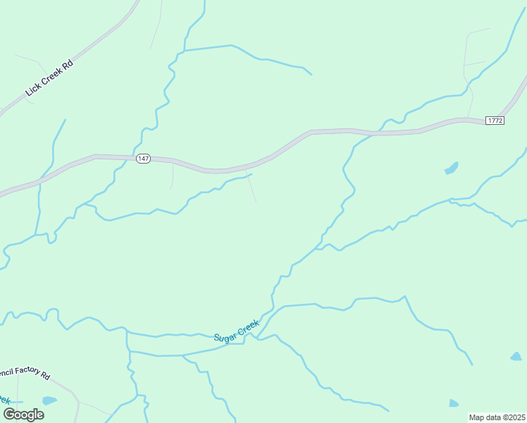 map of restaurants, bars, coffee shops, grocery stores, and more near 1611 Danville Road in Big Sandy