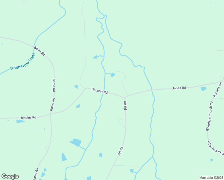 map of restaurants, bars, coffee shops, grocery stores, and more near 9602 Art Road in Cedar Grove