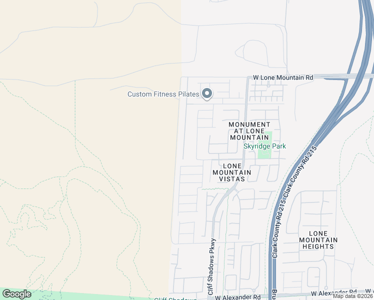 map of restaurants, bars, coffee shops, grocery stores, and more near 4535 Amazing View Street in Las Vegas