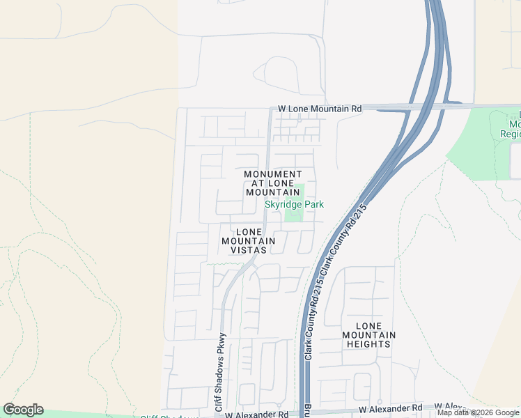 map of restaurants, bars, coffee shops, grocery stores, and more near 10533 Grand Washington Court in Las Vegas