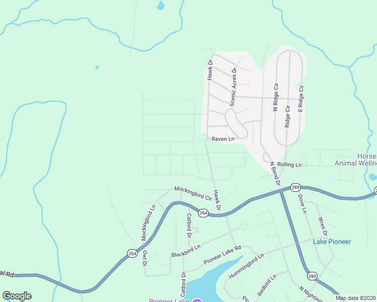 map of restaurants, bars, coffee shops, grocery stores, and more near 1408 Lark Road in Horseshoe Bend