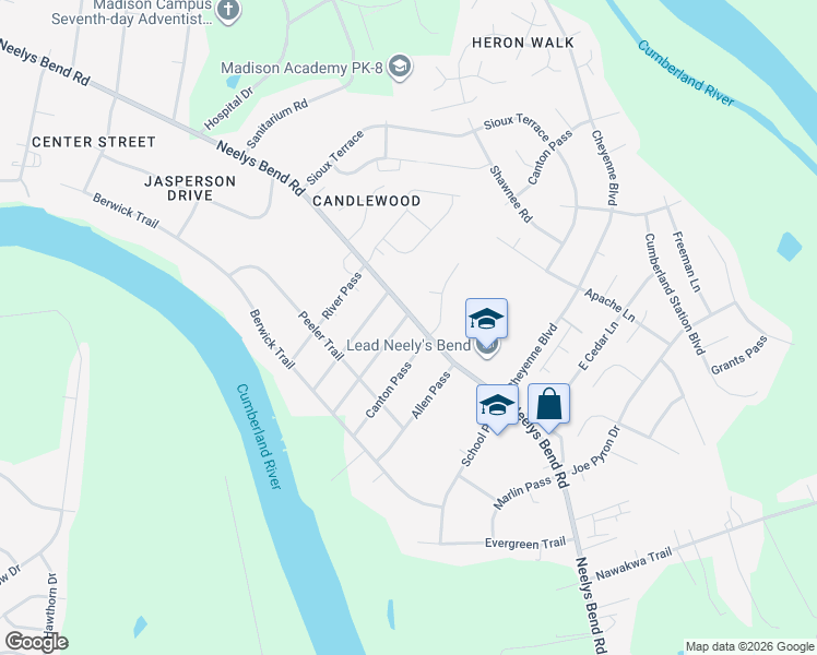 map of restaurants, bars, coffee shops, grocery stores, and more near 701 Coggin Pass in Nashville