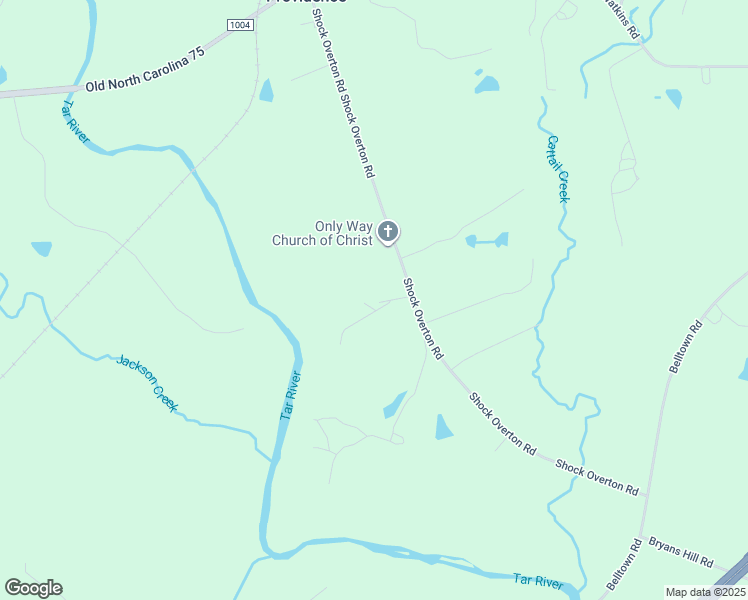 map of restaurants, bars, coffee shops, grocery stores, and more near 4181 Shock Overton Road in Oxford