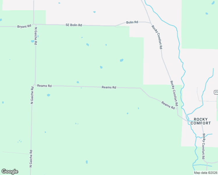 map of restaurants, bars, coffee shops, grocery stores, and more near 13161 Reams Road in Gentry