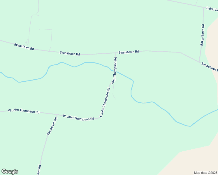 map of restaurants, bars, coffee shops, grocery stores, and more near 206 East John Thompson Road in Colerain