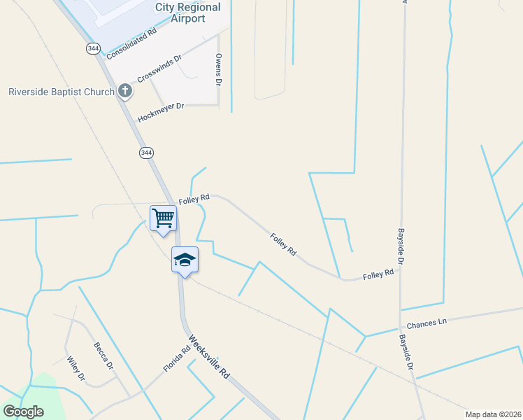 map of restaurants, bars, coffee shops, grocery stores, and more near 1015-1023 Folley Road in Elizabeth City