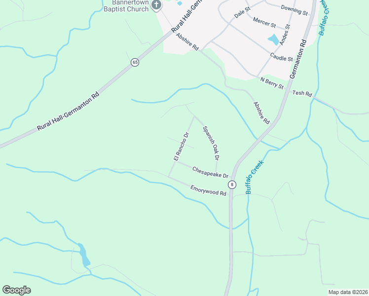 map of restaurants, bars, coffee shops, grocery stores, and more near 2010 Scotchpine Court in Rural Hall