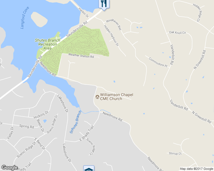 map of restaurants, bars, coffee shops, grocery stores, and more near 1600 Needmore Road in Wilson County