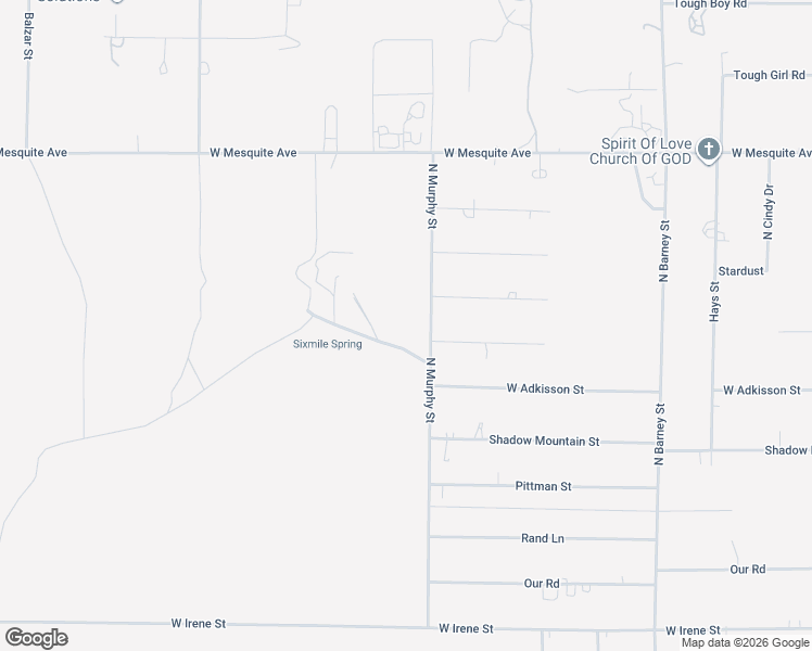 map of restaurants, bars, coffee shops, grocery stores, and more near 3550 West Buffington Lane in Pahrump