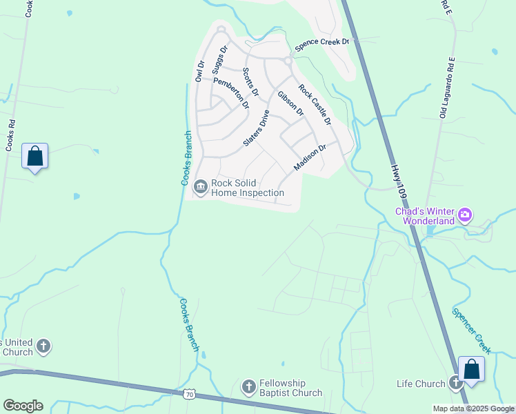 map of restaurants, bars, coffee shops, grocery stores, and more near 1447 Old Stone Road in Lebanon