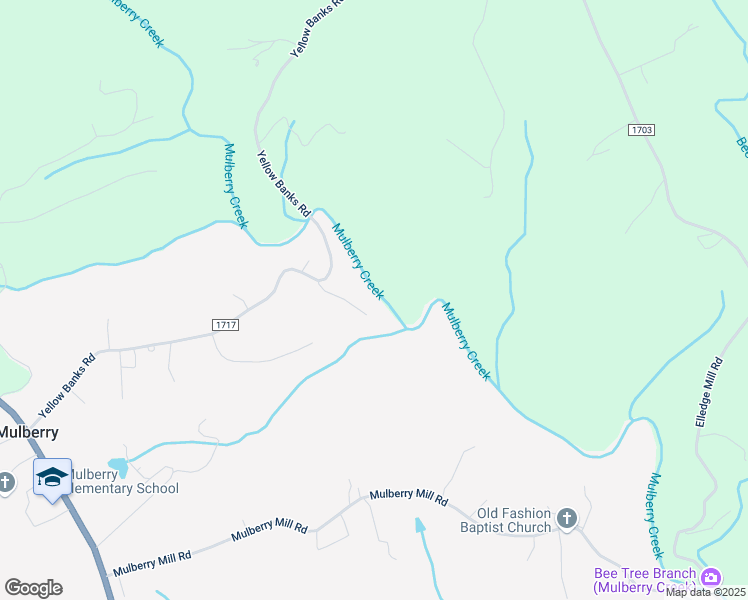 map of restaurants, bars, coffee shops, grocery stores, and more near 243 Mill Ridge Road in North Wilkesboro