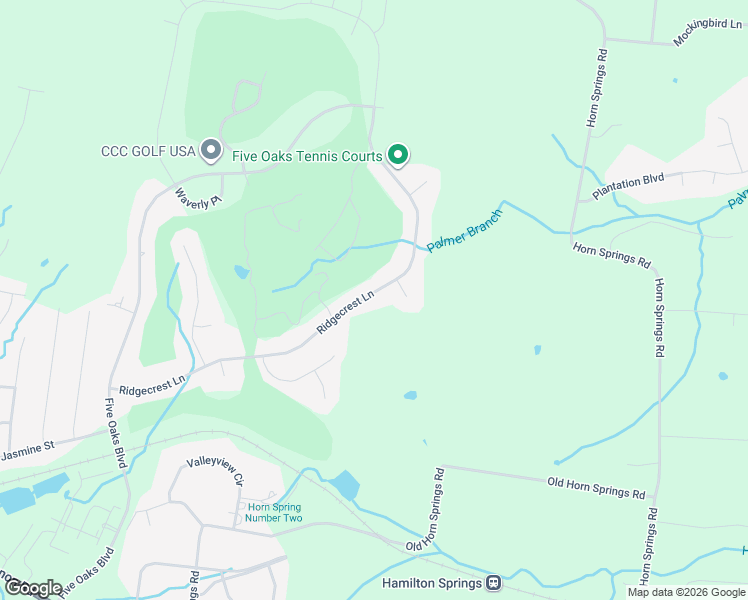 map of restaurants, bars, coffee shops, grocery stores, and more near 544 Ridgecrest Lane in Lebanon