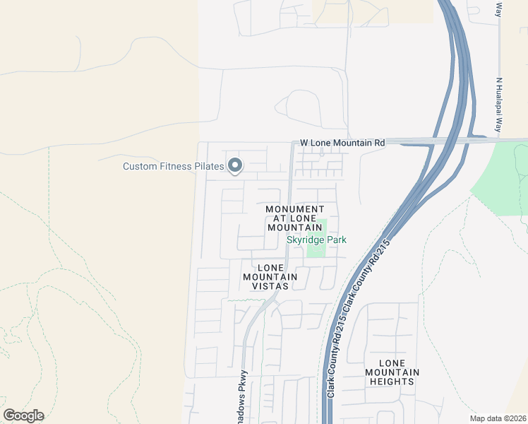 map of restaurants, bars, coffee shops, grocery stores, and more near 10646 Cliff Ridge Avenue in Las Vegas
