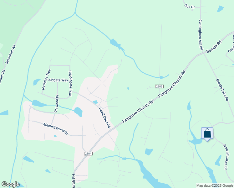 map of restaurants, bars, coffee shops, grocery stores, and more near 3419 Garrick Trace in Browns Summit