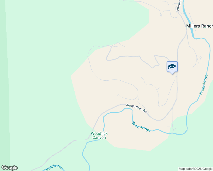 map of restaurants, bars, coffee shops, grocery stores, and more near 47208 Arroyo Seco Road in Greenfield