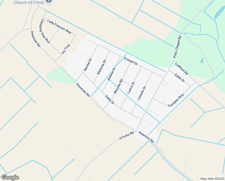 map of restaurants, bars, coffee shops, grocery stores, and more near 205 Rhonda Road in Elizabeth City