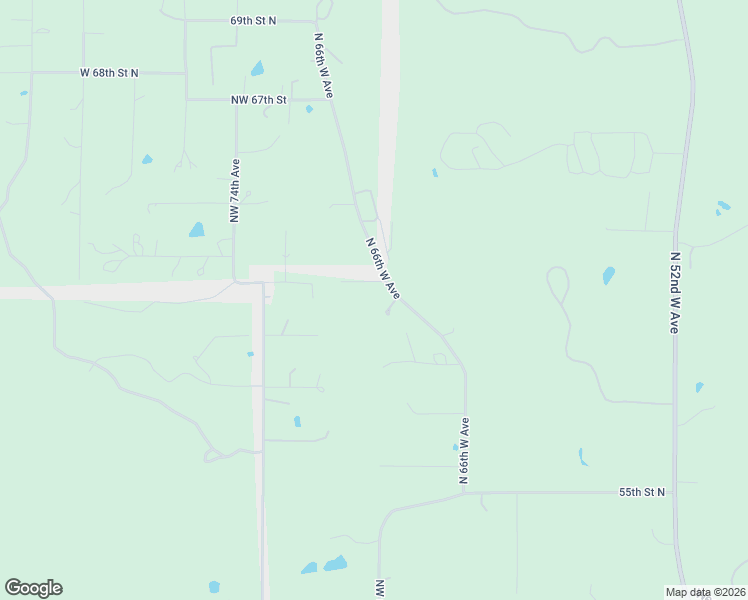 map of restaurants, bars, coffee shops, grocery stores, and more near 6708 West 63 Street North in Tulsa