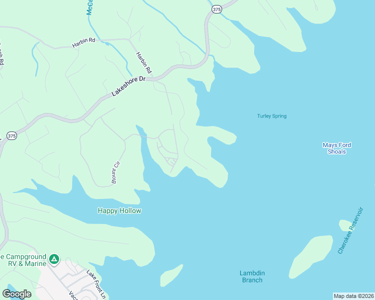 map of restaurants, bars, coffee shops, grocery stores, and more near 643 Turley Mills Drive in Rutledge