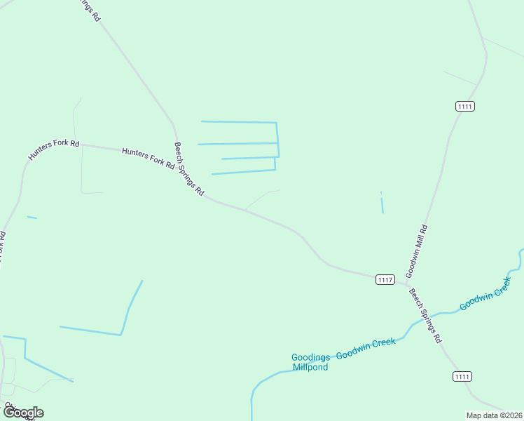 map of restaurants, bars, coffee shops, grocery stores, and more near 1134 Beech Springs Road in Hertford
