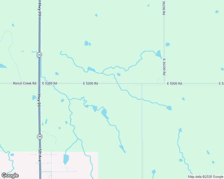 map of restaurants, bars, coffee shops, grocery stores, and more near 361616 East 5300 Road in Cleveland