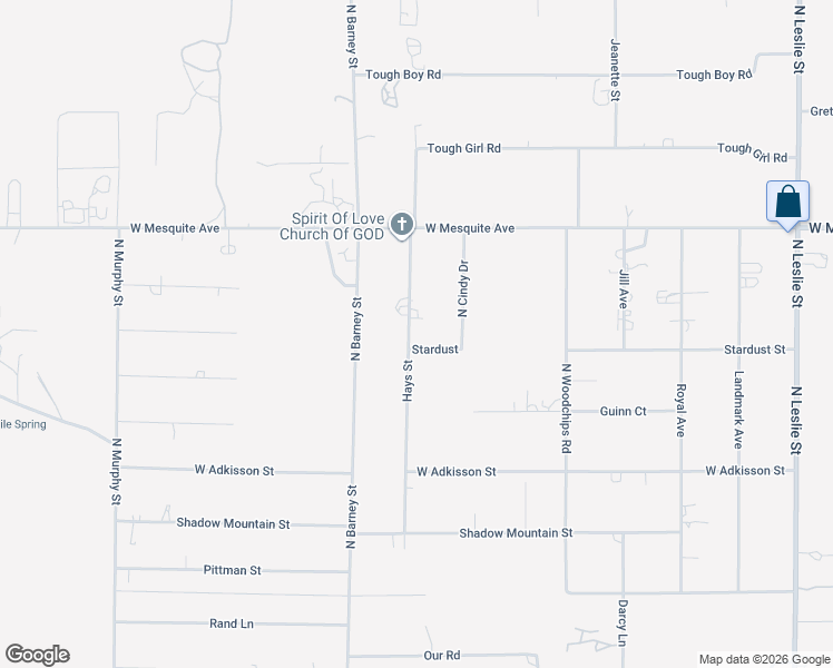 map of restaurants, bars, coffee shops, grocery stores, and more near 1801 Hays Street in Pahrump