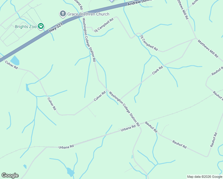 map of restaurants, bars, coffee shops, grocery stores, and more near 266 Washington College Station Road in Limestone