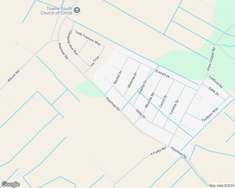 map of restaurants, bars, coffee shops, grocery stores, and more near 2317 Delia Drive in Elizabeth City