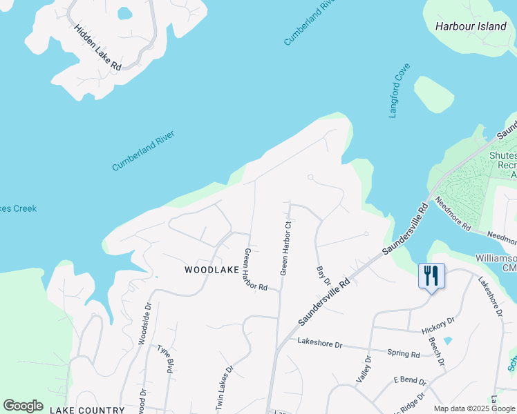 map of restaurants, bars, coffee shops, grocery stores, and more near 238 Green Harbor Road in Green Hill