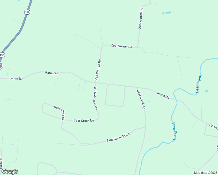 map of restaurants, bars, coffee shops, grocery stores, and more near 1935 Paran Road in Cookeville