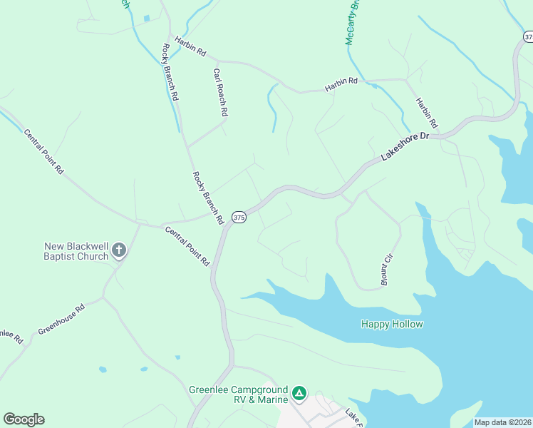 map of restaurants, bars, coffee shops, grocery stores, and more near 123 Cherokee Cove in Rutledge