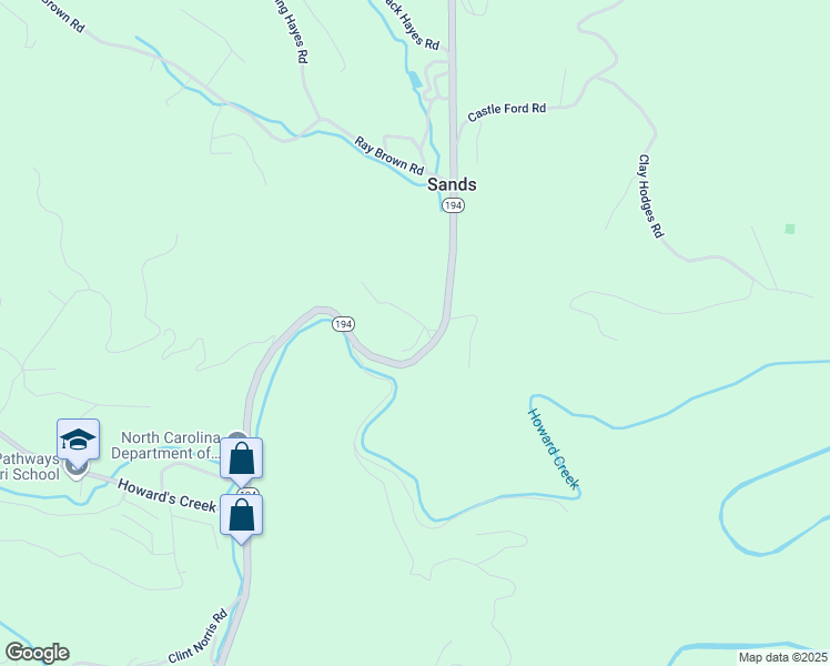 map of restaurants, bars, coffee shops, grocery stores, and more near 539 Wilson Lane in Boone