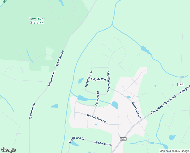 map of restaurants, bars, coffee shops, grocery stores, and more near 2903 Aldgate Way in Browns Summit