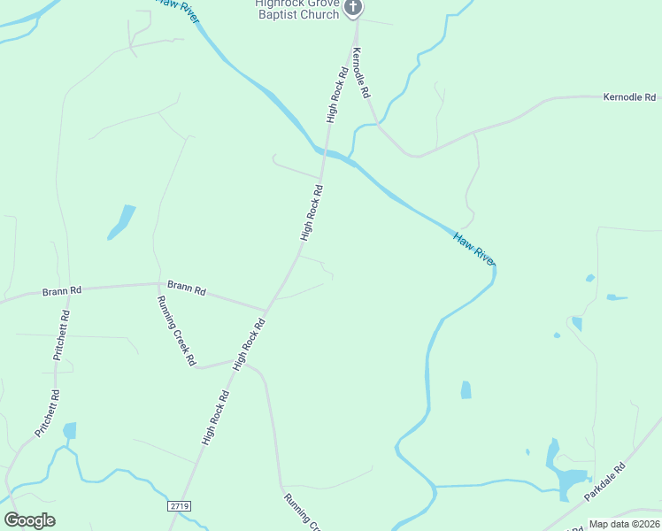 map of restaurants, bars, coffee shops, grocery stores, and more near 1601 High Rock Road in Gibsonville