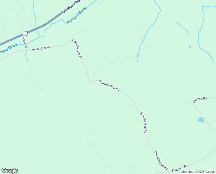 map of restaurants, bars, coffee shops, grocery stores, and more near 900 Dunville Gap Road in Rutledge