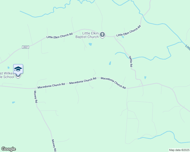 map of restaurants, bars, coffee shops, grocery stores, and more near 1612 Macedonia Church Road in Ronda